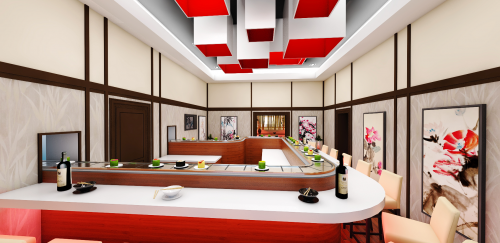 Arhitectura Signaturem - Restaurant cu specific japonez
